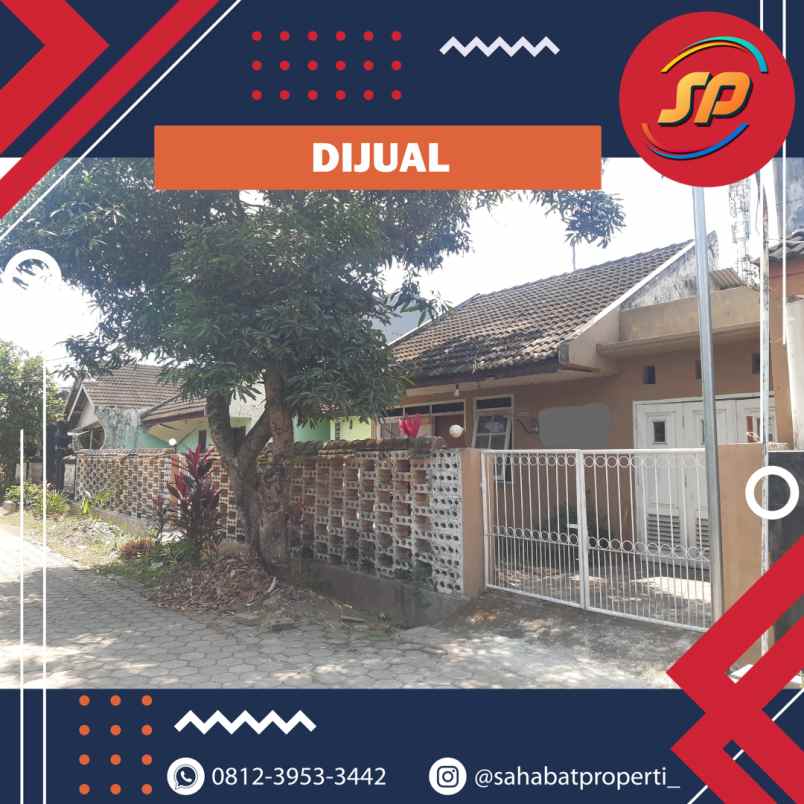 dijual rumah di perumahan muktisari