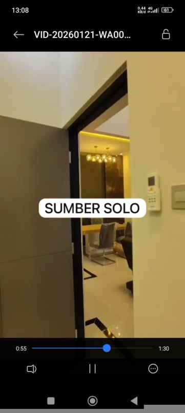 dijual rumah di sumber solo