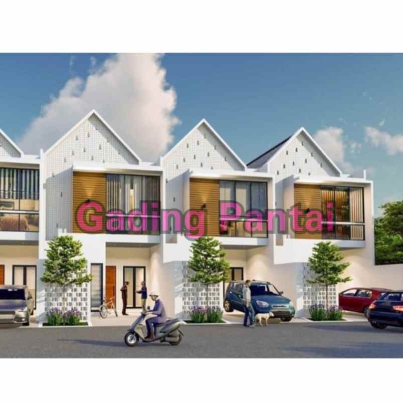 dijual rumah gading pantai