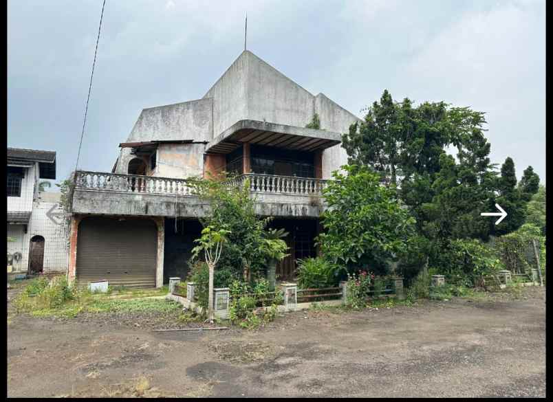 dijual rumah gudang mainroad cimahi
