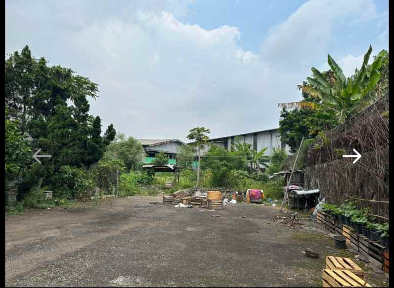 dijual rumah gudang mainroad cimahi