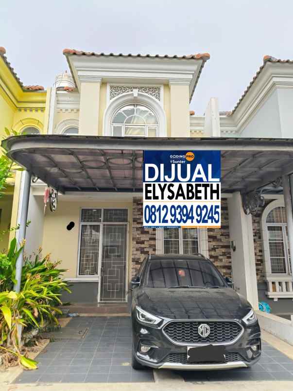 dijual rumah jakarta garden city