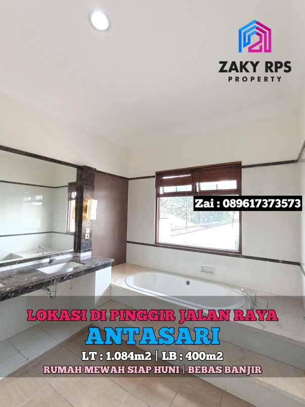 dijual rumah jalan antasari