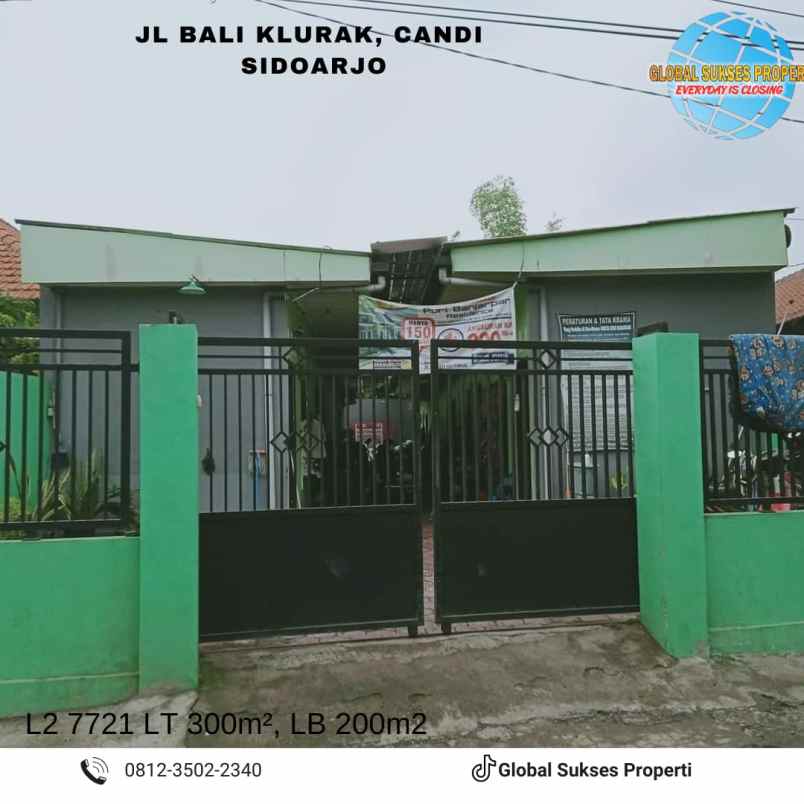 dijual rumah jalan bali