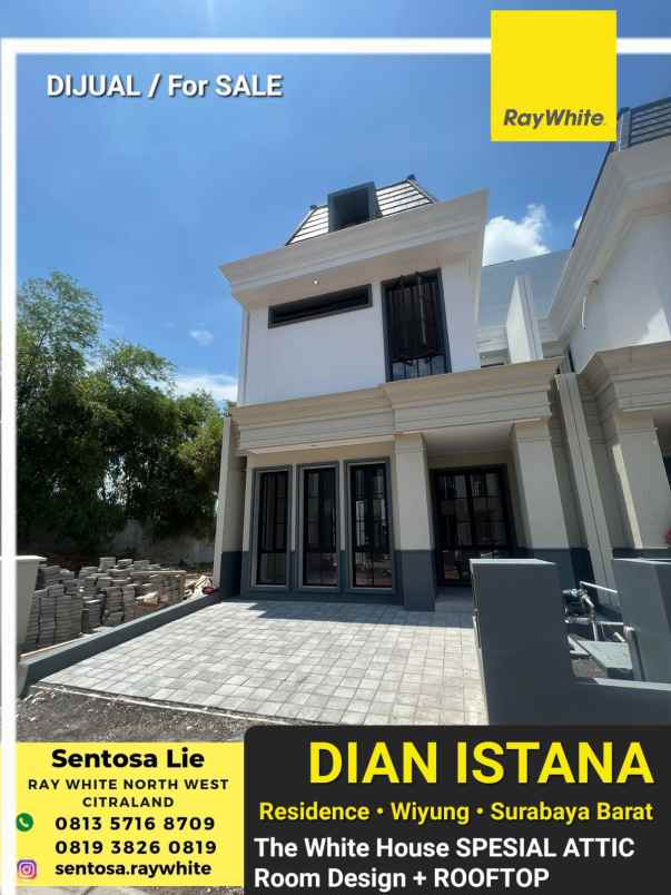 dijual rumah jalan dian istana