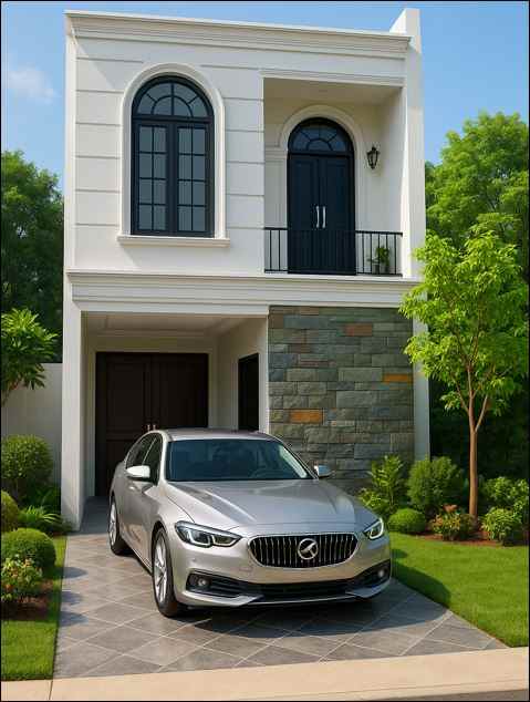 dijual rumah jalan gas alam