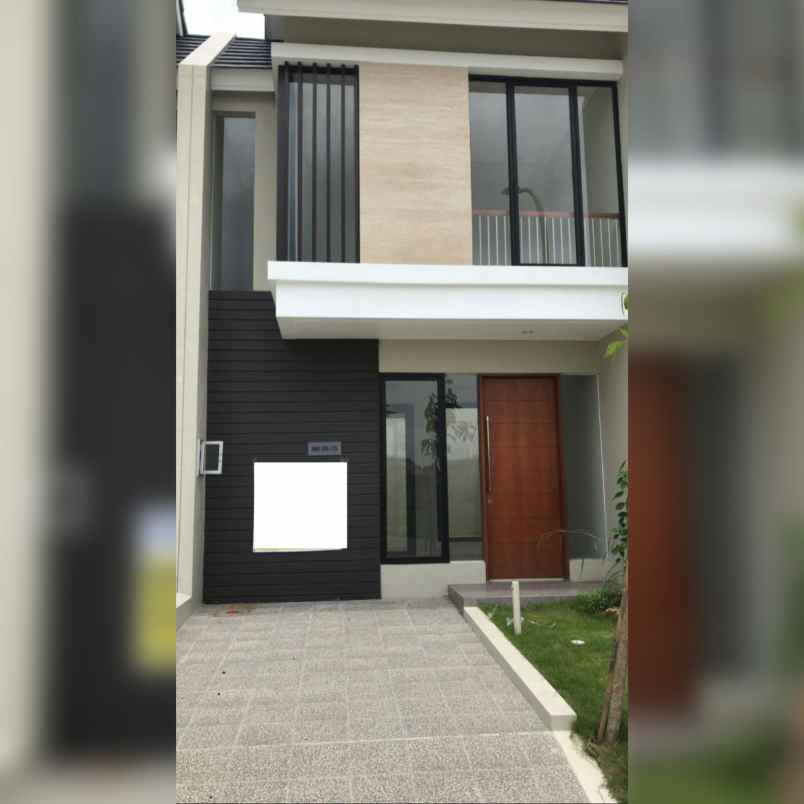 dijual rumah jalan north west lake