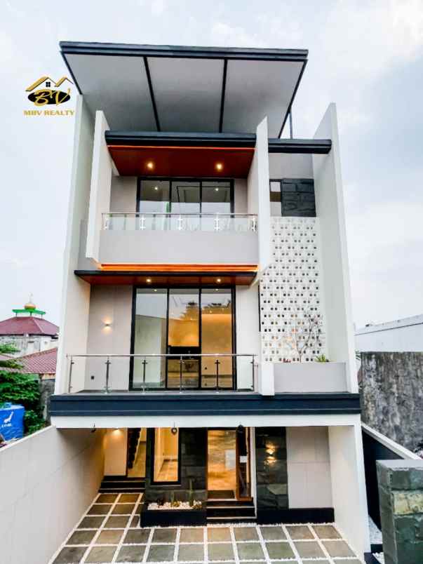 dijual rumah jalan raya kemang jakarta