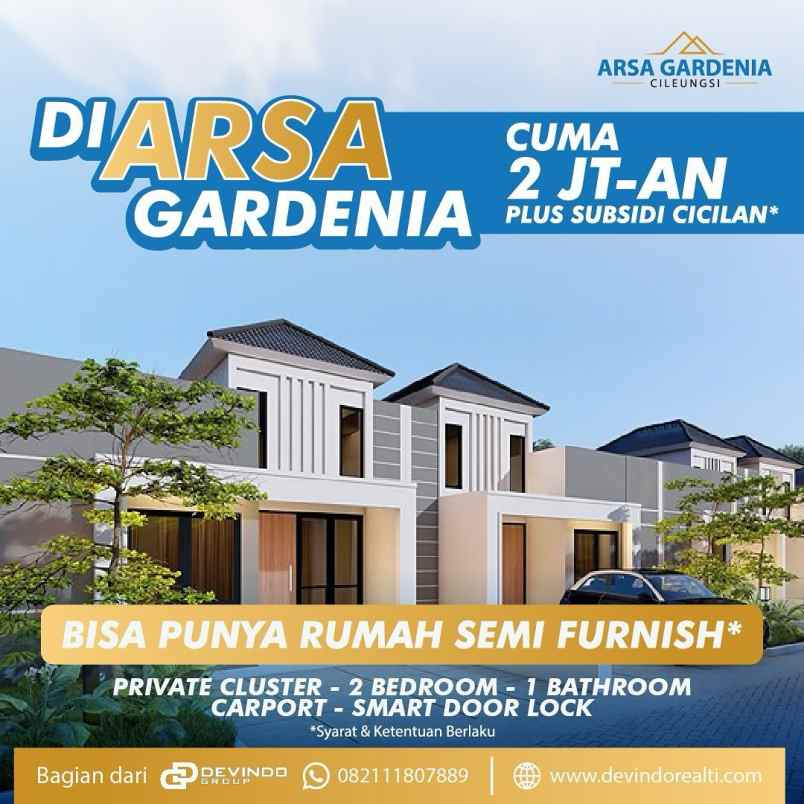 dijual rumah jalan raya mampir kel gandoang