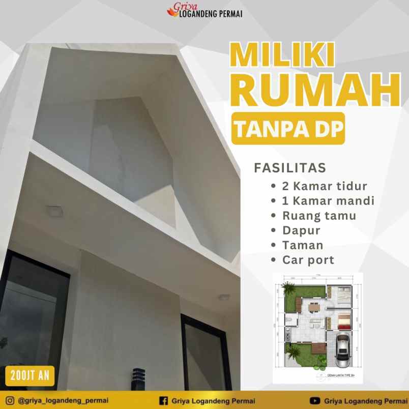 dijual rumah jalan siyono siraman