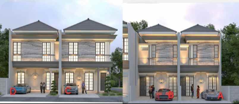 dijual rumah jalan taman pondok indah