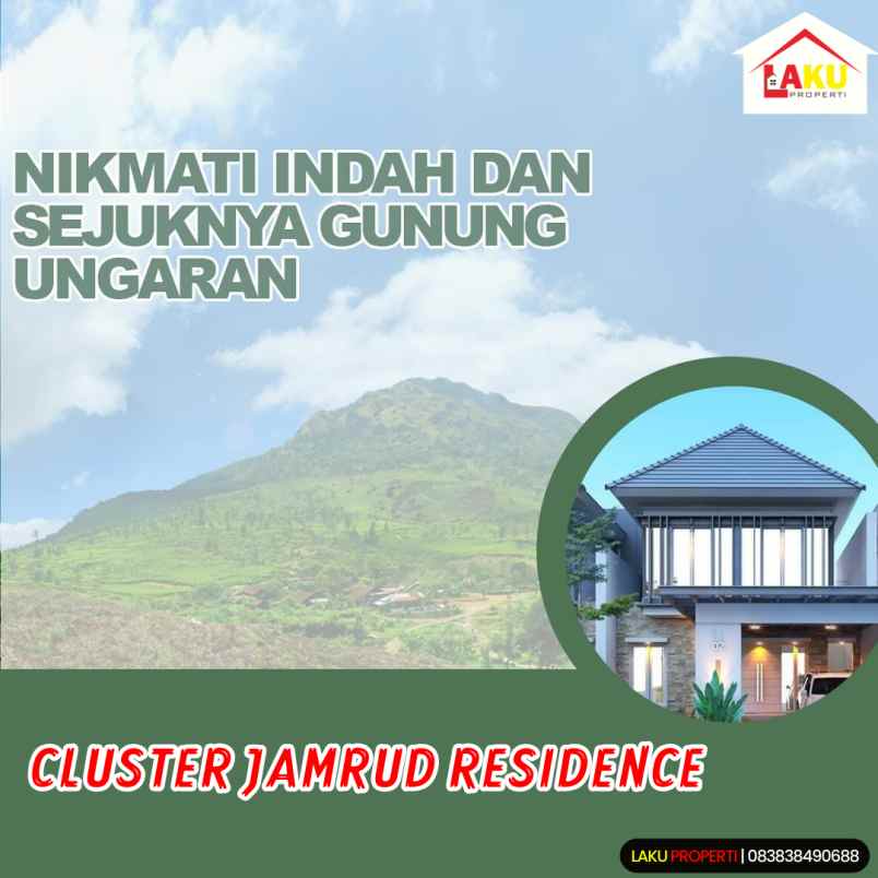 dijual rumah jalan yudistira leyangan