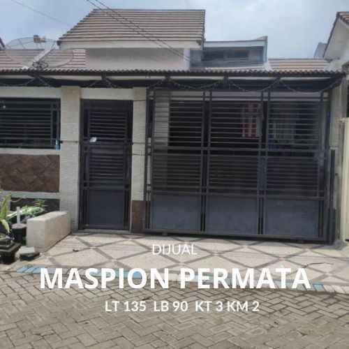 dijual rumah jaya maspion permata