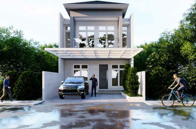 dijual rumah jl cemara gading