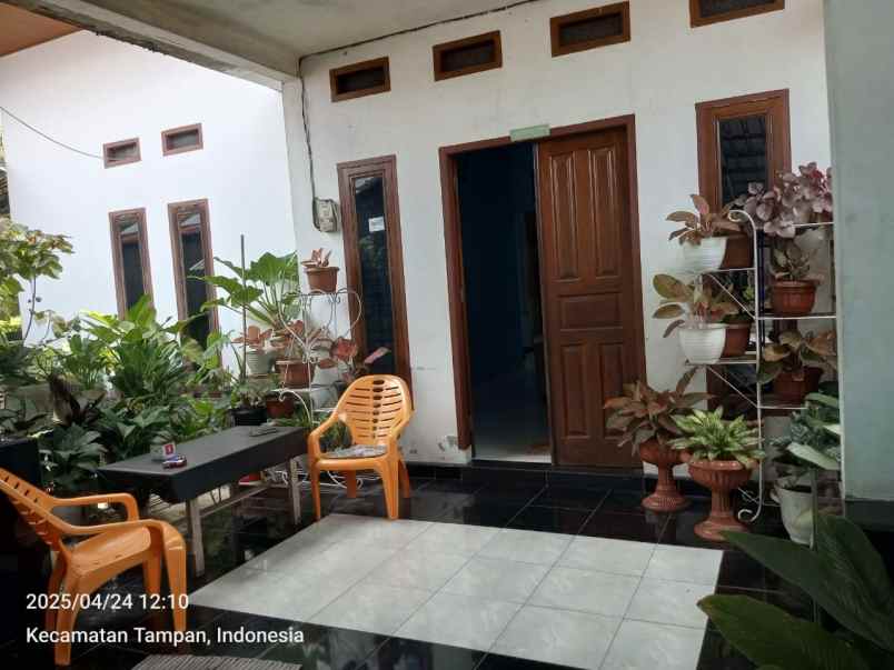 dijual rumah jl garuda sakti km 2