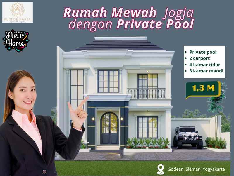 dijual rumah jl godean