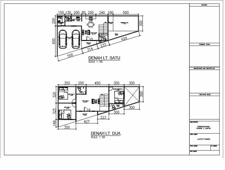 dijual rumah jl jati raya pasar minggu