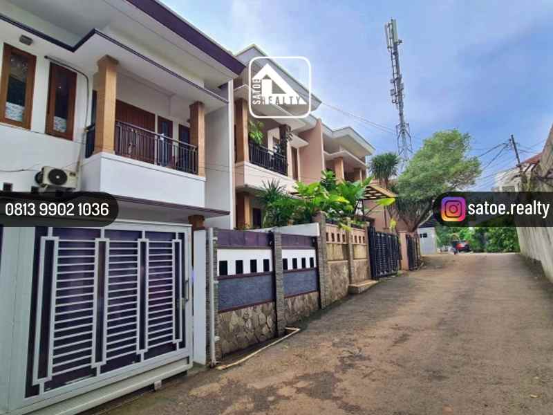 dijual rumah jl kemang timur bangka