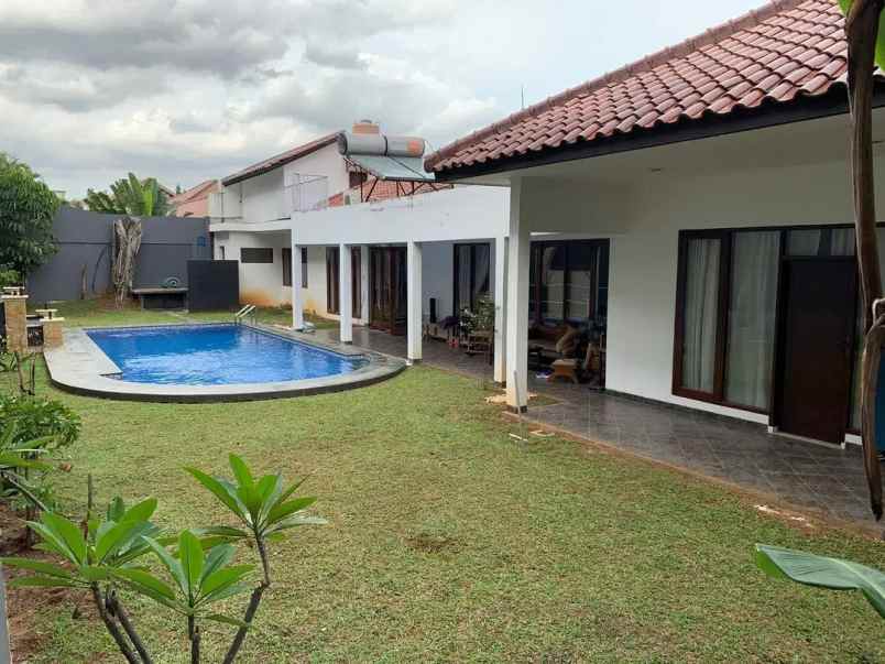 dijual rumah jl kemang timur kompleks