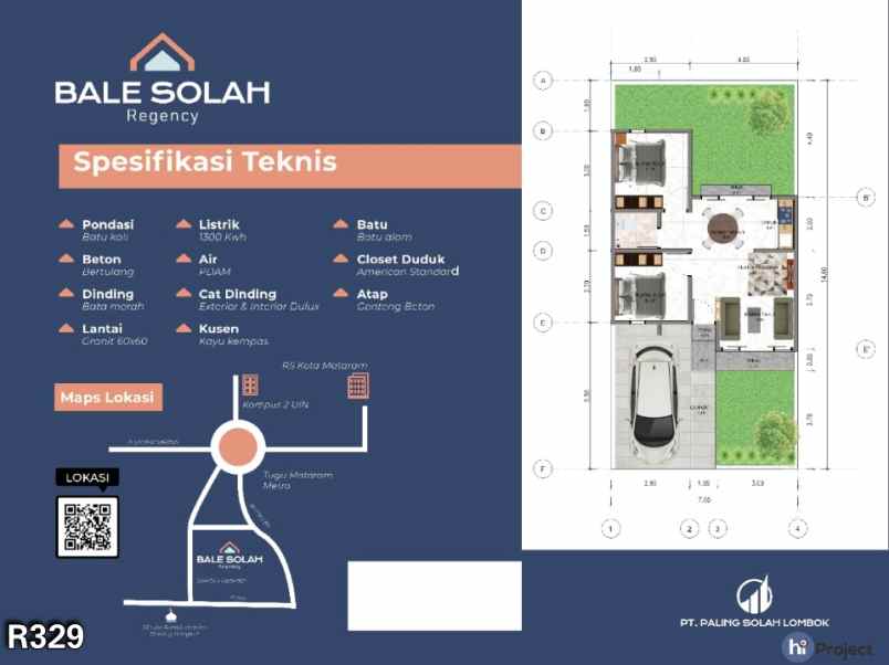 dijual rumah jl kh ahmad dahlan karang