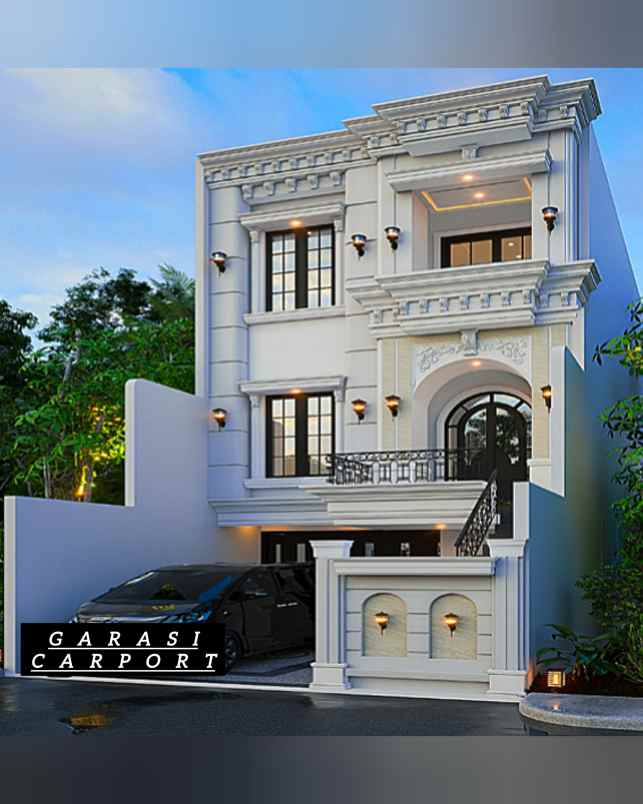 dijual rumah jl komplek kavling dki