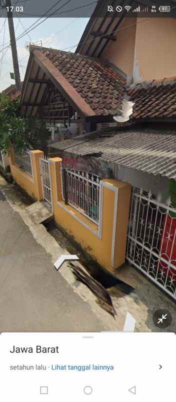 dijual rumah jl raya desa cisalak