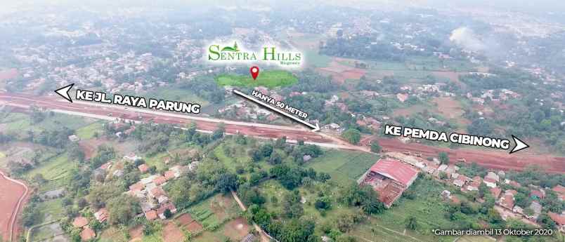 dijual rumah jl sentra hills residence