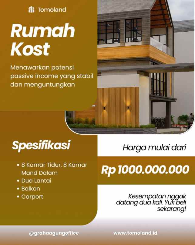 dijual rumah jl simpang kyai h yusuf no