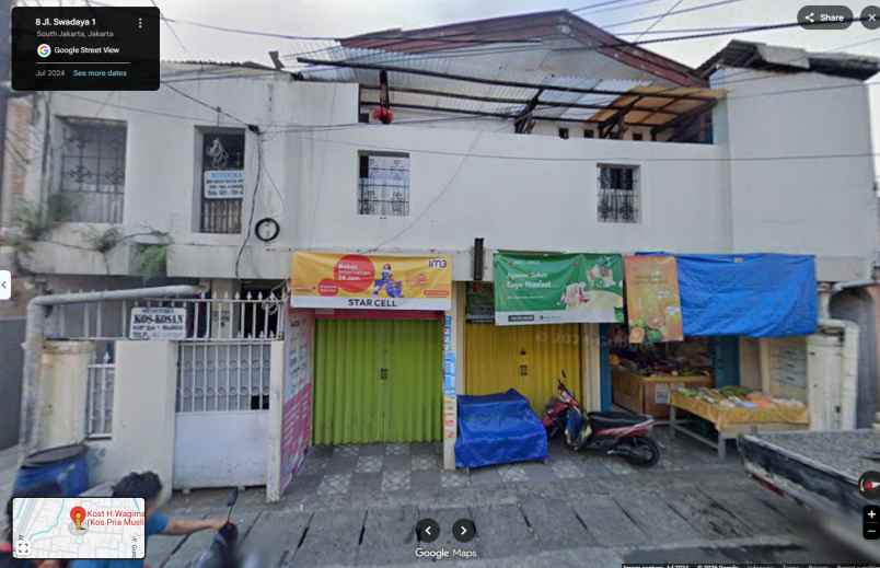 dijual rumah jl swadaya 1