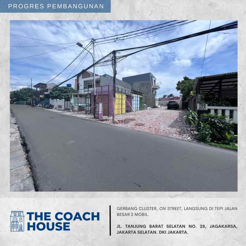 dijual rumah jl tanjung barat selatan no 28