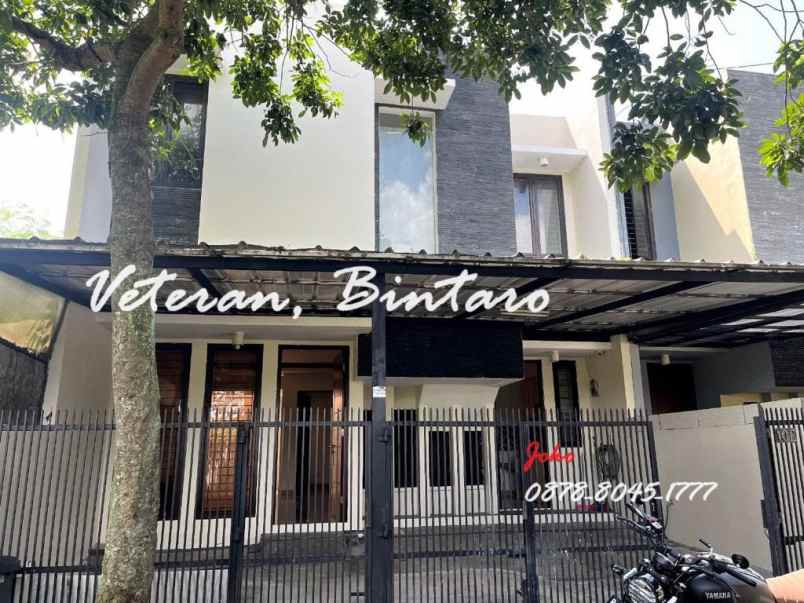 dijual rumah jl veteran bintaro