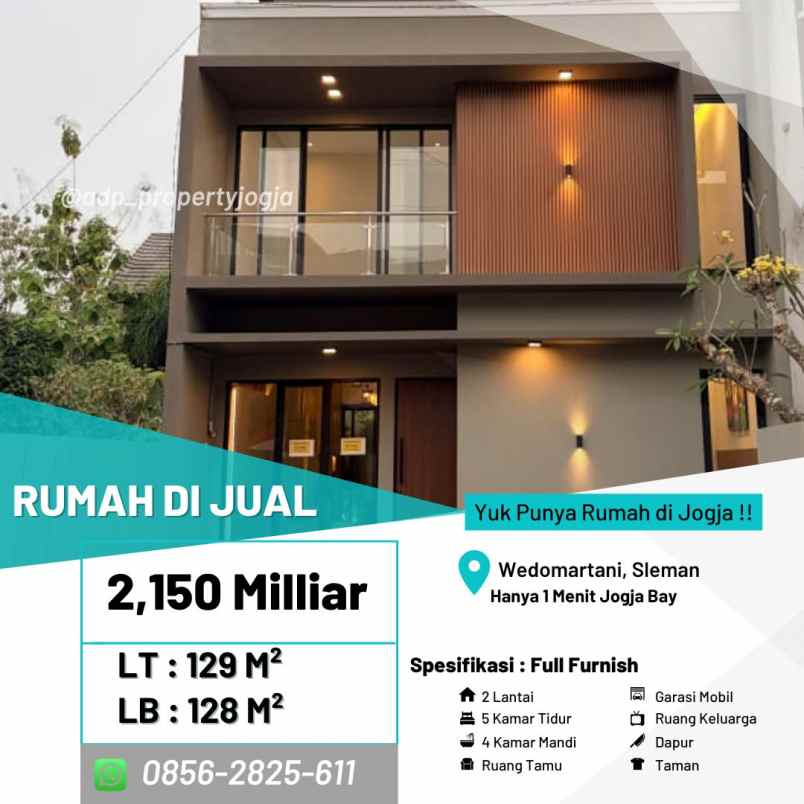 dijual rumah jogja bay maguwoharjo sleman