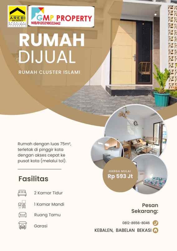 dijual rumah kebalen