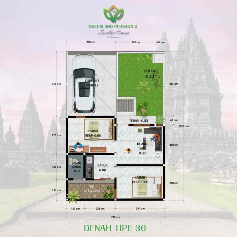 dijual rumah kebondalem lor prambanan