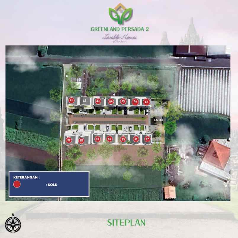dijual rumah kebondalem lor prambanan