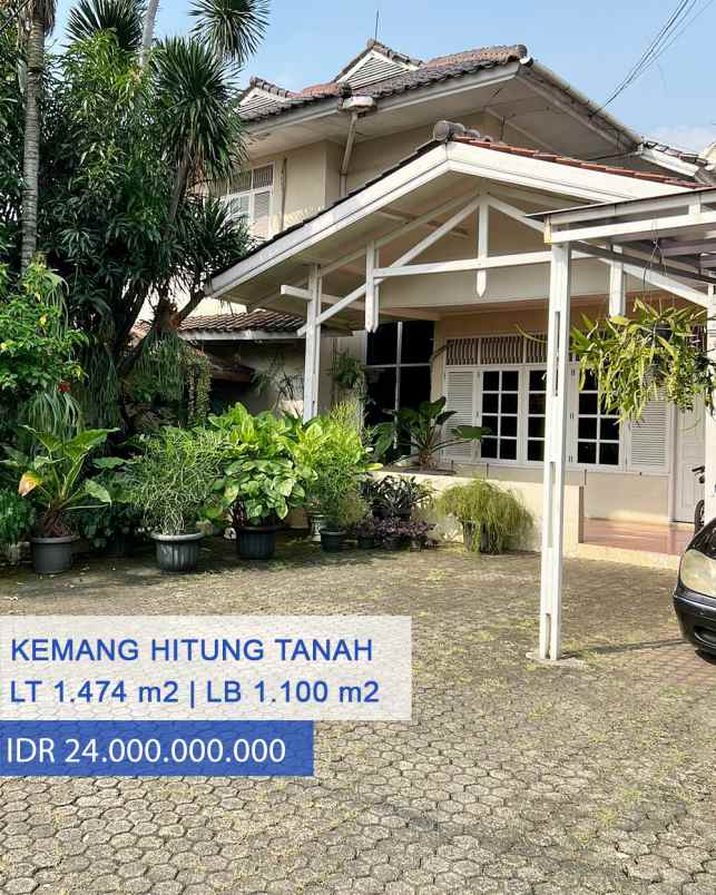 dijual rumah kemang utara jakarta selatan