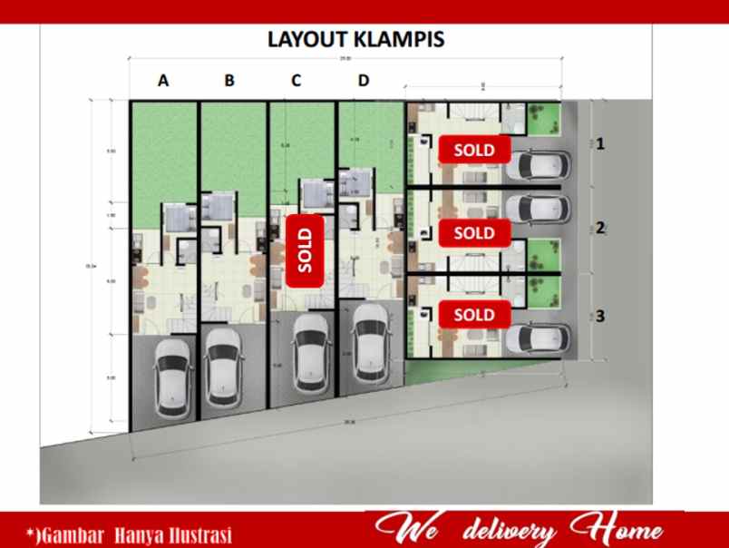 dijual rumah klampis surabaya