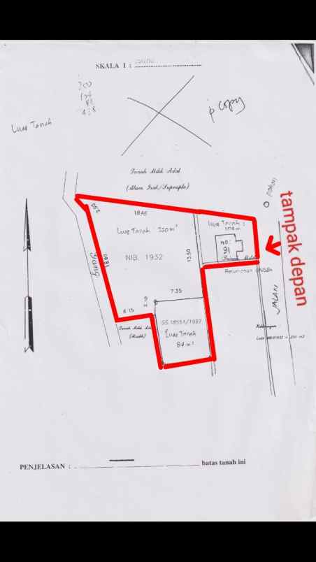 dijual rumah komplek perumahan unisba