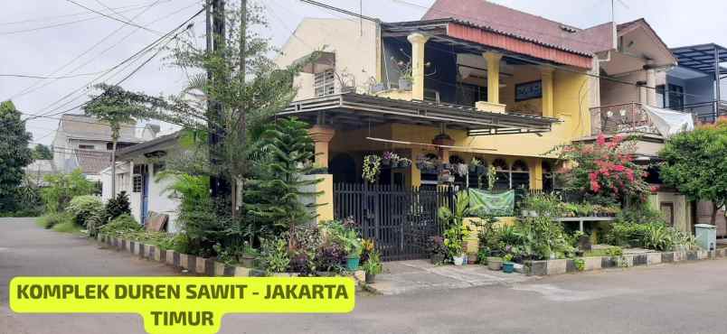 dijual rumah komplek ptb duren sawit