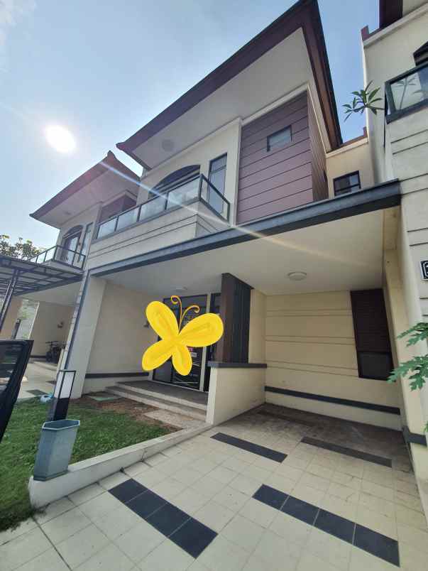 dijual rumah lavon 1 cluster allura tangerang