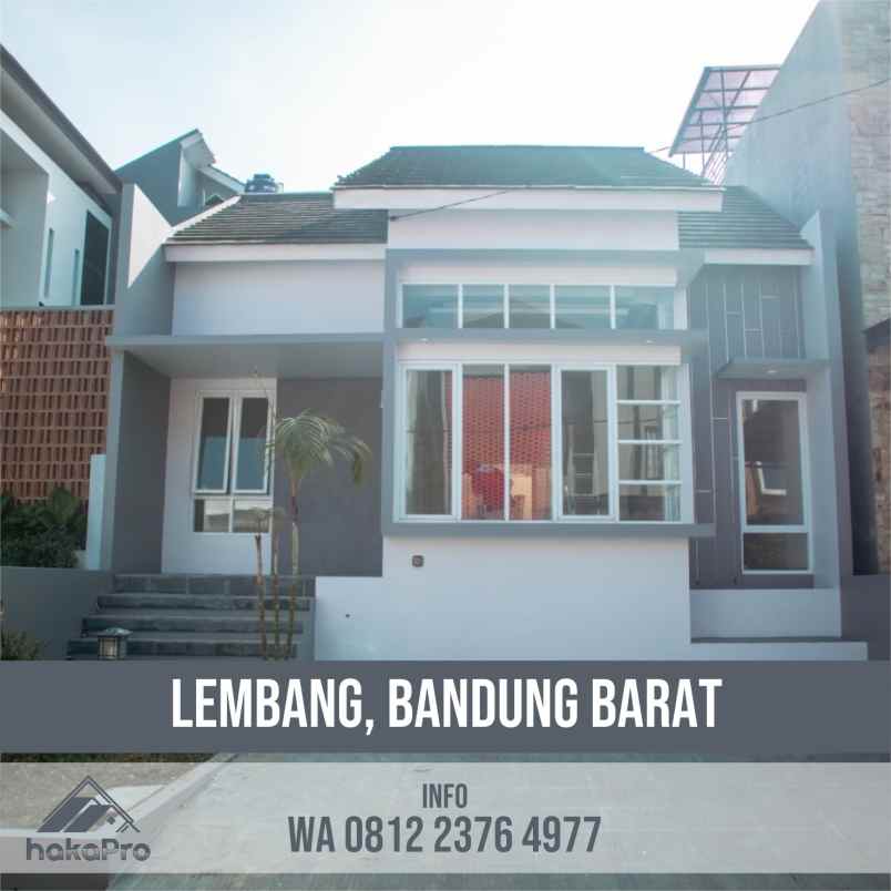 dijual rumah lembang bandung barat