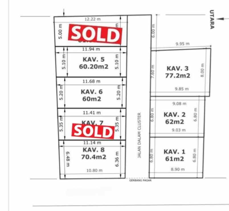 dijual rumah lokasi hanya 20 menit