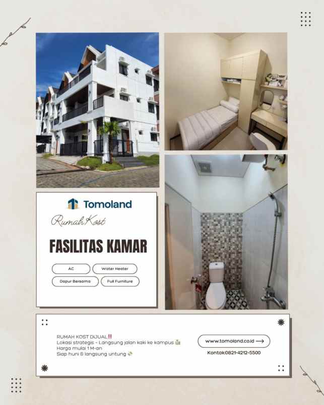 dijual rumah merjosari