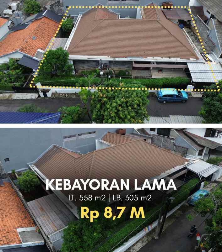 dijual rumah mewah siap huni rp 8 7 m kebayoran lama