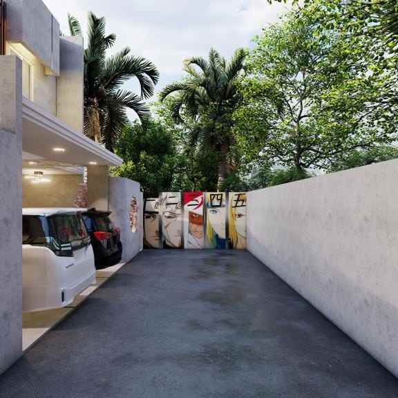 dijual rumah modern 2 lantai dekat akmil magelang