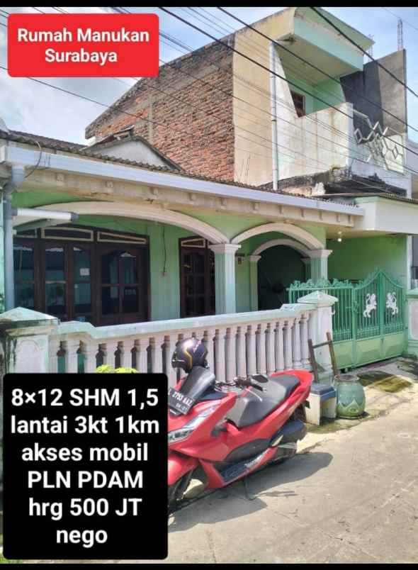 dijual rumah murah daerah manukan