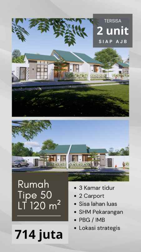 dijual rumah murah utara jogjabay maguwoharjo