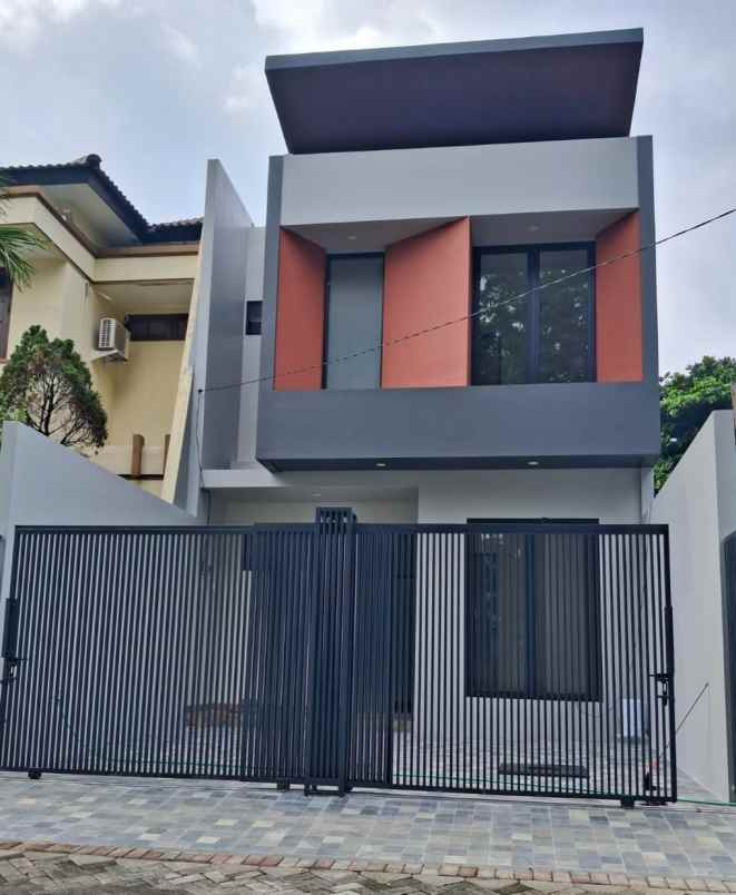 dijual rumah new minimalis di perum manyar jaya