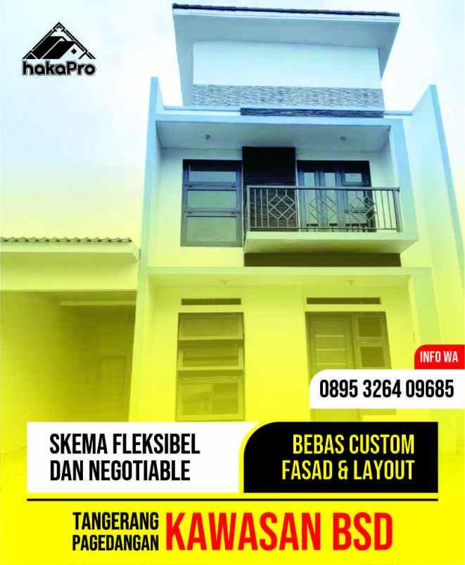 dijual rumah pagedangan serpong tangerang