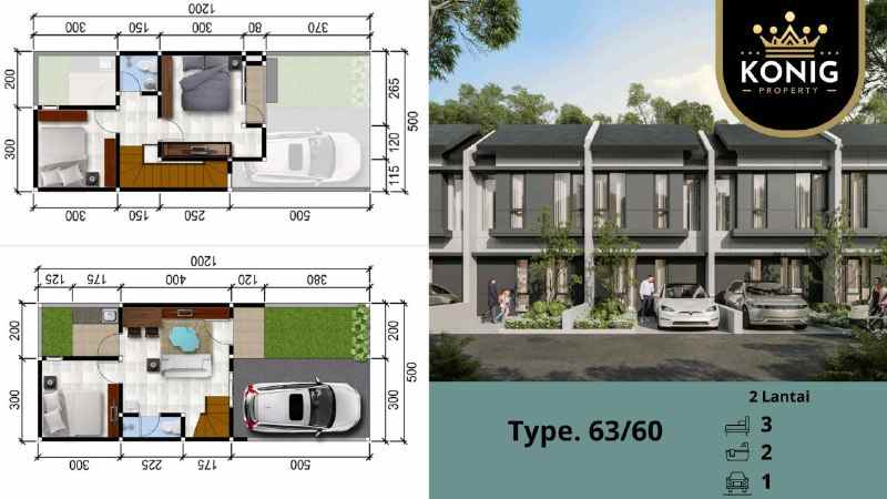 dijual rumah park sunrise